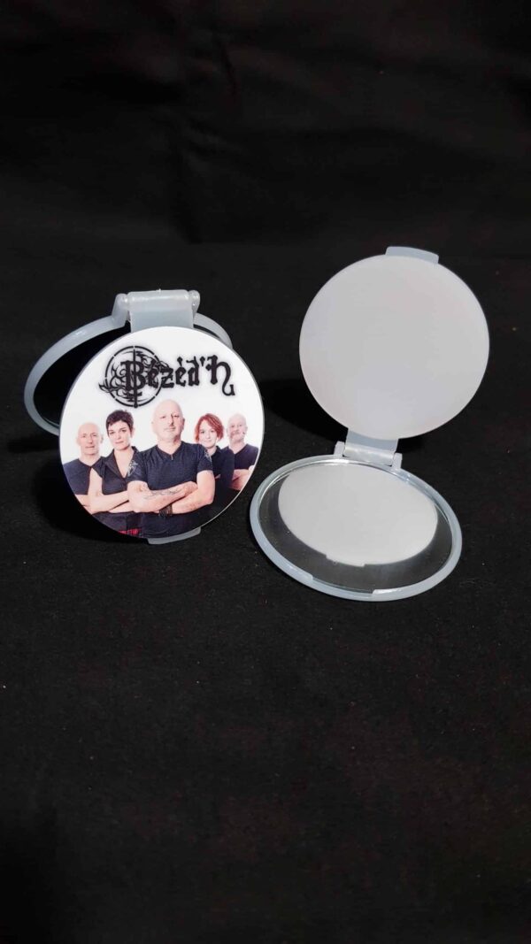 MIROIR DE POCHE BLANC